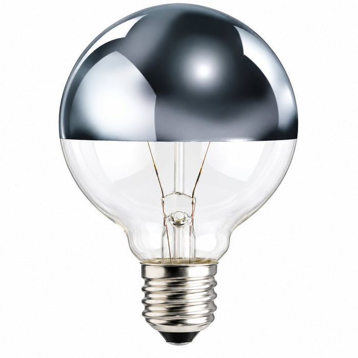 Westinghouse Westinghouse 03157 G25 Incandescent Globe Bulb Half-Chrome 60W 120V 315700