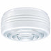 Westinghouse Westinghouse 85606 6.5" Drum Shade White & Clear Glass 6-Pack 8560600